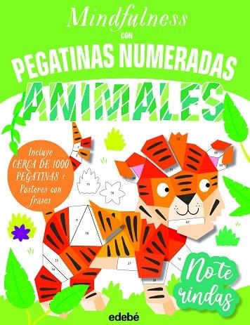 MINDFULNESS CON PEGATINAS NUMERADAS: ANIMALES | 9788468363646 | AA VV | Llibreria La Gralla | Llibreria online de Granollers