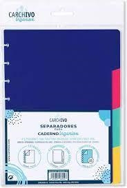 SEPARADORS INGENIOX CARCHIVO A5 COLORS INTENSE | 8422951064597 | 66117099 | Llibreria La Gralla | Librería online de Granollers
