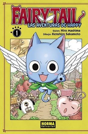 FAIRY TAIL LAS AVENTURAS DE HAPPY 01 | 9788467964905 | MASHIMA, HIRO ;  SAKAMOTO, KENSHIRO | Llibreria La Gralla | Llibreria online de Granollers