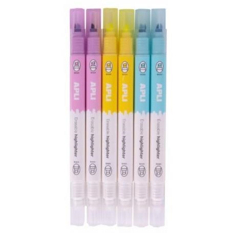 MARCADOR APLI HIGHLIGHTER BORRABLE FLUOR PASTEL | 8410782195405 | 19540 | Llibreria La Gralla | Librería online de Granollers