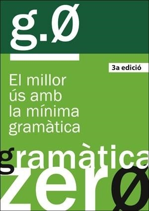 GRAMÀTICA ZERO, 3A ED. | 9788491333968 | VV AA | Llibreria La Gralla | Llibreria online de Granollers