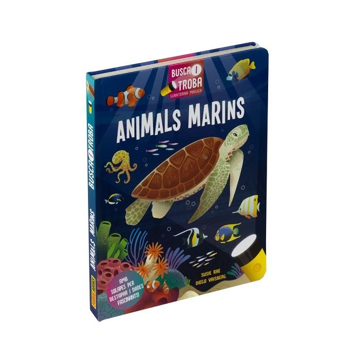 BUSCA I TOBA LLANTERNA MÀGICA, ANIMALS MARINS | 9788411506359 | PANINI BOOKS | Llibreria La Gralla | Librería online de Granollers