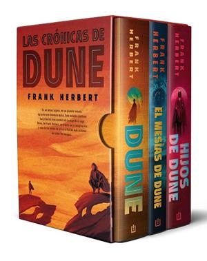 TRILOGÍA DUNE, EDICIÓN DE LUJO (ESTUCHE CON: DUNE | EL MESÍAS DE DUNE | HIJOS DE | 9788466367943 | HERBERT, FRANK | Llibreria La Gralla | Llibreria online de Granollers