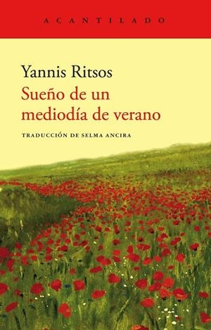 SUEÑO DE UN MEDIODÍA DE VERANO | 9788419036797 | RITSOS, YANNIS | Llibreria La Gralla | Llibreria online de Granollers