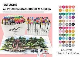 ESTOIG RETOLADORS ARTIST DUO TINTA PERMANENT BLANC 60 UNIT | 843123418273 | AB-1260 | Llibreria La Gralla | Librería online de Granollers