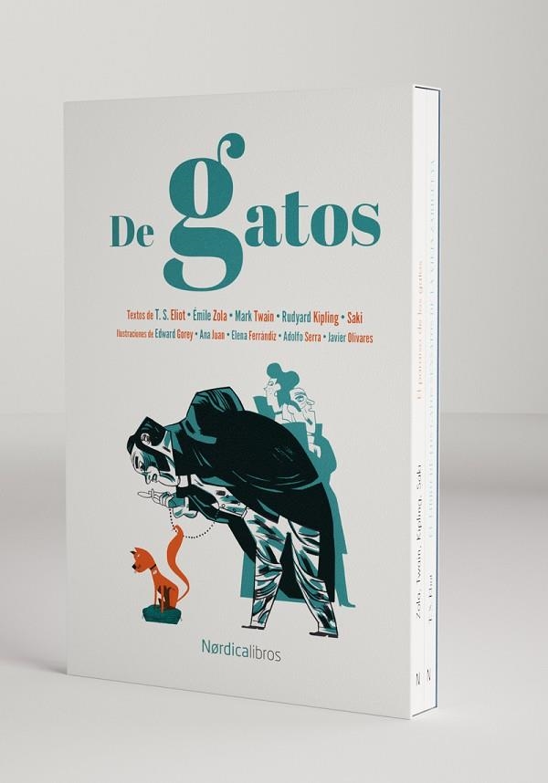 ESTUCHE DE GATOS | 9788419735898 | ELLIOT, THOMAS STEARNS ;  KIPLING, RUDYARD ;  ZOLA, ÉMILE | Llibreria La Gralla | Llibreria online de Granollers