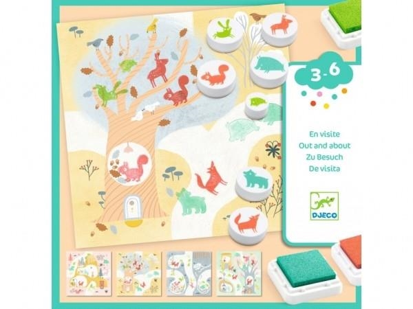 SEGELLS DE VISITA ANIMALS 3-6 ANYS | 3070900099531 | 39953 | Llibreria La Gralla | Llibreria online de Granollers