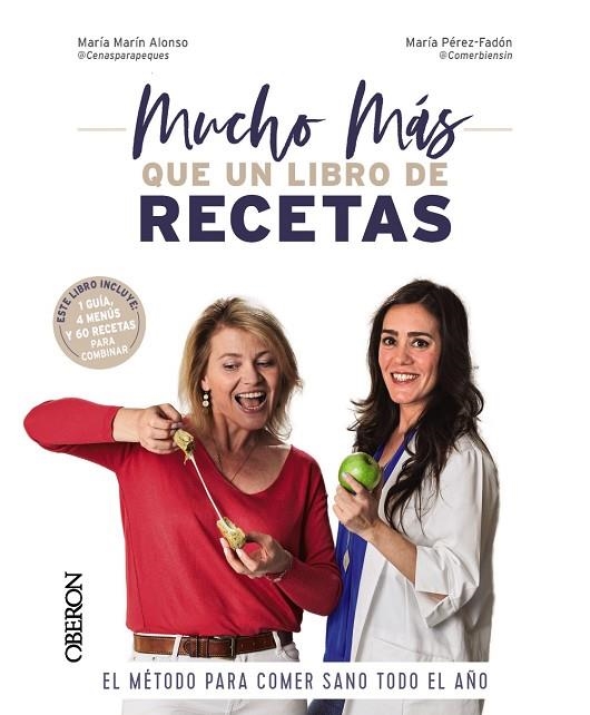 MUCHO MÁS QUE UN LIBRO DE RECETAS | 9788441548732 | MARÍN ALONSO, MARÍA ;  PERÉZ-FADÓN LLAMAZARES, MARÍA | Llibreria La Gralla | Librería online de Granollers