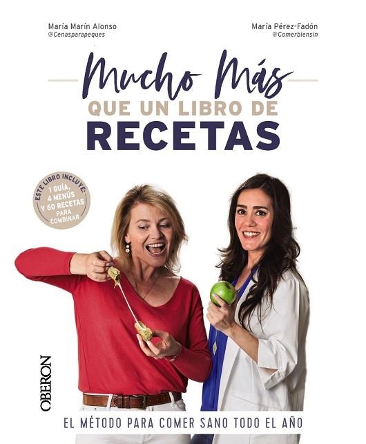 MUCHO MÁS QUE UN LIBRO DE RECETAS | 9788441548732 | MARÍN ALONSO, MARÍA ;  PERÉZ-FADÓN LLAMAZARES, MARÍA | Llibreria La Gralla | Llibreria online de Granollers