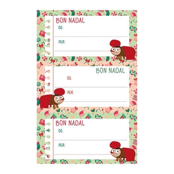 ETIQUETES BON NADAL 9 UNI VARIS MODELS | 8421363900981 | 377349 | Llibreria La Gralla | Llibreria online de Granollers