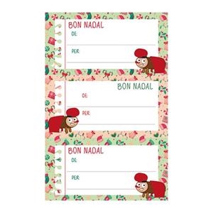 ETIQUETES BON NADAL 9 UNI VARIS MODELS | 8421363900981 | 377349 | Llibreria La Gralla | Llibreria online de Granollers