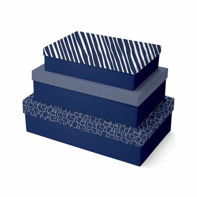 CAIXA CLAIREFONTAINE MEN IN BLUE RECTANGULAR | 5033601204749 | K-30747-BXC | Llibreria La Gralla | Librería online de Granollers