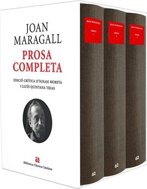 PROSA COMPLETA JOAN MARAGALL (ESTOIG) | 9788429779141 | MARAGALL, JOAN | Llibreria La Gralla | Librería online de Granollers