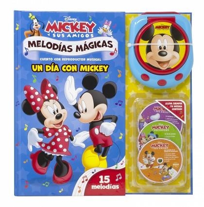 MICKEY. MELODÍAS MÁGICAS. UN DÍA CON MICKEY | 9788418940941 | VVAA | Llibreria La Gralla | Librería online de Granollers