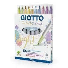 RETOLADOR GIOTTO TURBO SOFT BRUSH PASTELS 10 UNIT | 8000825013928 | F426900 | Llibreria La Gralla | Librería online de Granollers