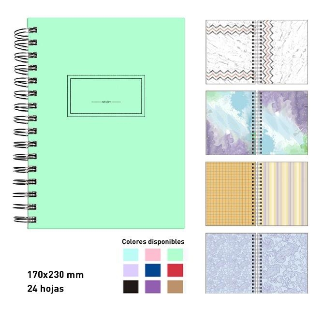 LLIBRETA A5 SENFORT SCRAPBOOKING ESPIRAL COLORS | 8412885195825 | SEN1802803/16/01 | Llibreria La Gralla | Librería online de Granollers