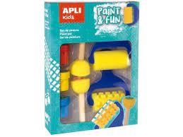 SET APLI PINTURES I ESPONGES PAINT & FUN | 8410782151357 | 15135 | Llibreria La Gralla | Librería online de Granollers