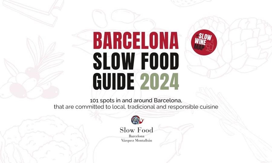 BARCELONA SLOW FOOD GUIDE 2024 | 9788409550302 | SLOW FOOD GUIDE | Llibreria La Gralla | Librería online de Granollers