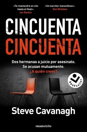 CINCUENTA CINCUENTA (BOLSILLO - SERIE EDDIE FLYNN 2) | 9788419498168 | CAVANAGH, STEVE | Llibreria La Gralla | Librería online de Granollers