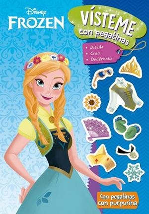 FROZEN. VÍSTEME CON PEGATINAS | 9788419547453 | VVAA | Llibreria La Gralla | Librería online de Granollers