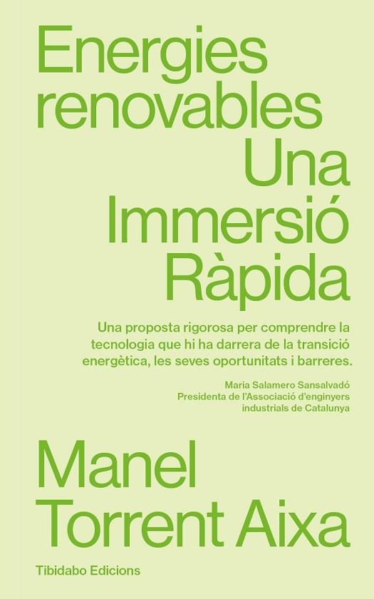 ENERGIES RENOVABLES | 9788410013025 | TORRENT, MANEL | Llibreria La Gralla | Librería online de Granollers