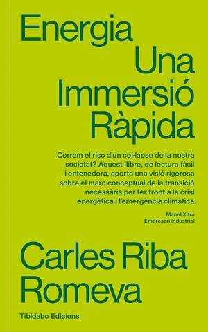 ENERGIA | 9788410013087 | RIBA ROMEVA, CARLES | Llibreria La Gralla | Librería online de Granollers