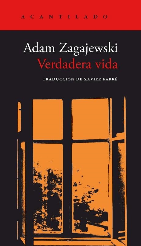 VERDADERA VIDA | 9788419036384 | ZAGAJEWSKI, ADAM | Llibreria La Gralla | Llibreria online de Granollers