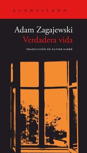 VERDADERA VIDA | 9788419036384 | ZAGAJEWSKI, ADAM | Llibreria La Gralla | Llibreria online de Granollers
