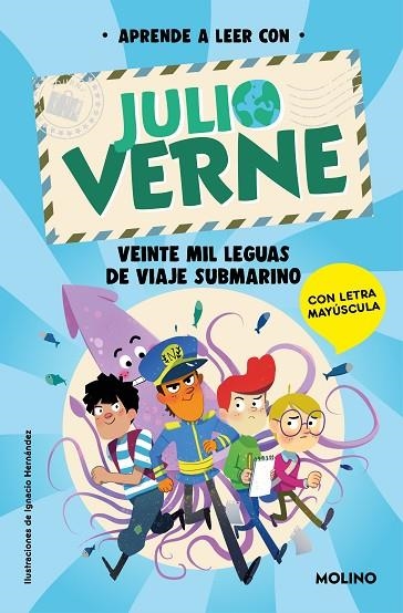 VEINTE MIL LEGUAS DE VIAJE SUBMARINO APRENDE A LEER CON JULIO VERNE 3 - | 9788427240469 | VERNE, JULIO ; GREEN, SHIA | Llibreria La Gralla | Librería online de Granollers