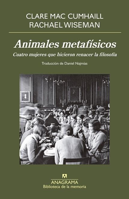 ANIMALES METAFÍSICOS | 9788433922250 | MAC CUMHAILL, CLARE / WISEMAN, RACHAEL | Llibreria La Gralla | Llibreria online de Granollers
