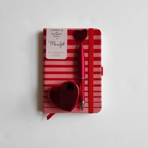 LLIBRETA MANIFOL A6 BOLÍGRAF I BÀLSAM COR | 7444302863056 | SE132 | Llibreria La Gralla | Librería online de Granollers