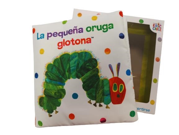 PEQUEÑA ORUGA GLOTONA, LA. LIBRO DE TELA PARA ABRAZAR | 9788448866297 | CARLE, ERIC | Llibreria La Gralla | Librería online de Granollers