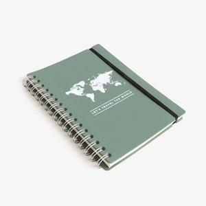 LLIBRETA A5 MISS WOOD CUIR RECICLAT VERDA | 8436563407376 | MISS WOOD | Llibreria La Gralla | Llibreria online de Granollers