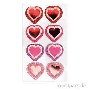 STICKER RICO DESIGNH 3D HEARTS | 4051271397579 | RIC08797259 | Llibreria La Gralla | Librería online de Granollers