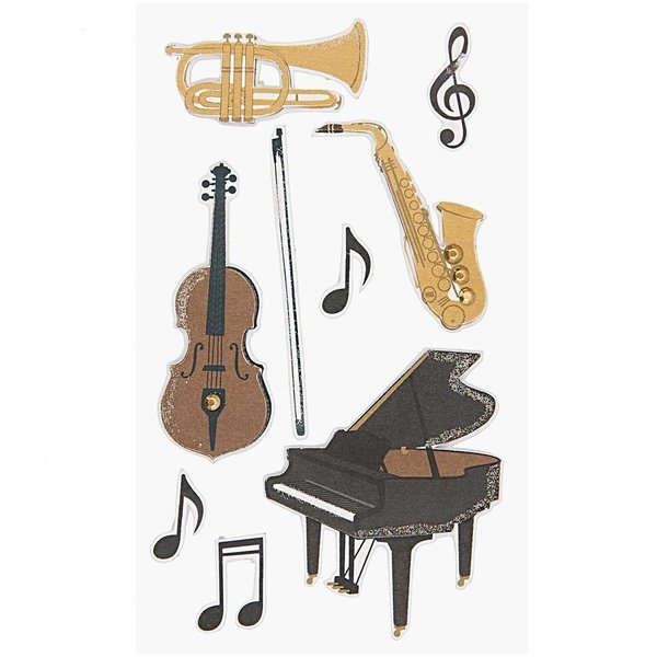 STICKER RICO 3D CLASSICAL MUSIC | 4051271067175 | RIC087927411 | Llibreria La Gralla | Librería online de Granollers