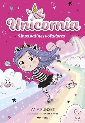 UNICORNIA 8 - UNOS PATINES VOLADORES | 9788419746474 | PUNSET, ANA | Llibreria La Gralla | Librería online de Granollers