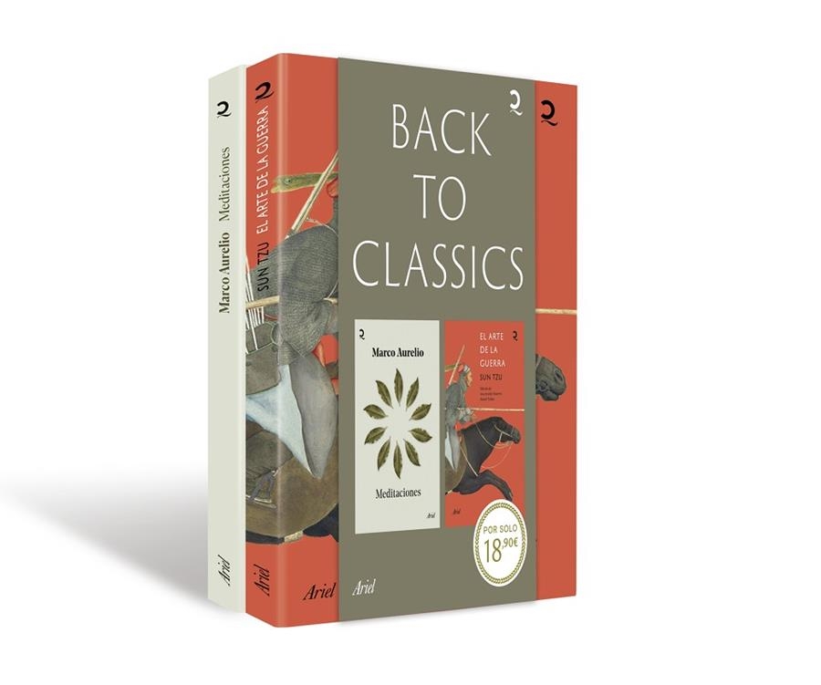 ESTUCHE BACK TO CLASSICS | 9788434437579 | MARCO AURELIO / TZU, SUN | Llibreria La Gralla | Llibreria online de Granollers