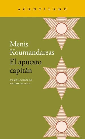 APUESTO CAPITÁN, EL | 9788419036865 | KOUMANDAREAS, MENIS | Llibreria La Gralla | Librería online de Granollers