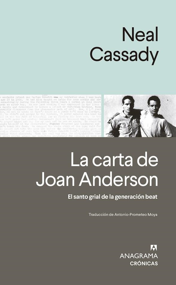CARTA DE JOAN ANDERSON, LA | 9788433921598 | CASSADY, NEAL | Llibreria La Gralla | Llibreria online de Granollers
