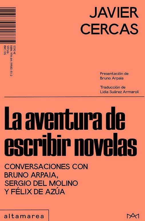 LA AVENTURA DE ESCRIBIR NOVELAS | 9788419583512 | CERCAS, JAVIER | Llibreria La Gralla | Librería online de Granollers