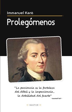 PROLEGÓMENOS | 9788490016510 | KANT, IMMANUEL | Llibreria La Gralla | Llibreria online de Granollers