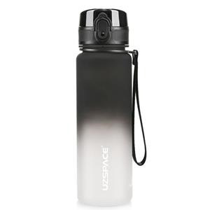 AMPOLLA PLÀSTIC UZSPACE 500ML NEGRE I BLANC | 6955482332979 | 3026BW | Llibreria La Gralla | Llibreria online de Granollers