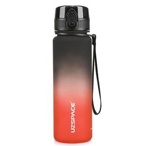 AMPOLLA PLÀSTIC UZSPACE 500ML NEGRE I VERMELL | 6955482332993 | 3026BR | Llibreria La Gralla | Llibreria online de Granollers