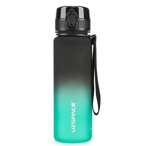 AMPOLLA PLÀSTIC UZSPACE 500ML NEGRE I VERD | 6955482333006 | 3026BG | Llibreria La Gralla | Llibreria online de Granollers