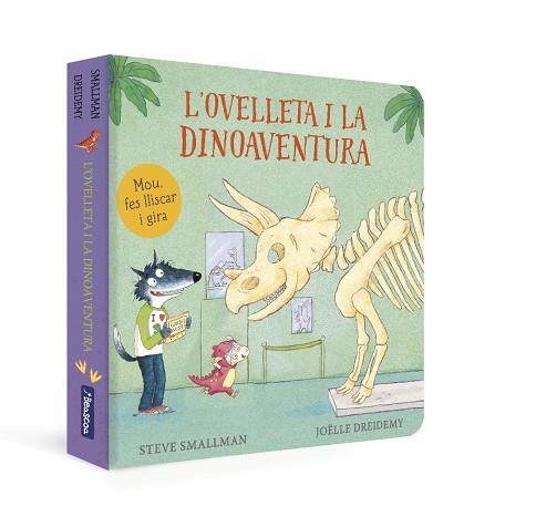 OVELLETA I LA DINOAVENTURA (L'OVELLETA QUE VA VENIR A SOPAR. LLIBRE DE CARTRÓ), L' | 9788448866983 | SMALLMAN, STEVE | Llibreria La Gralla | Llibreria online de Granollers