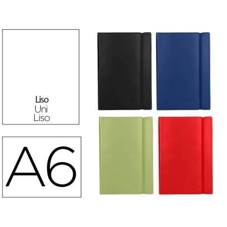 LLIBRETA A6 LIDERPAPEL LLIS SIMIL PELL 120 F | 8423473586123 | 58612 | Llibreria La Gralla | Librería online de Granollers