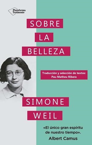 SOBRE LA BELLEZA | 9788410079243 | WEIL, SIMONE | Llibreria La Gralla | Librería online de Granollers