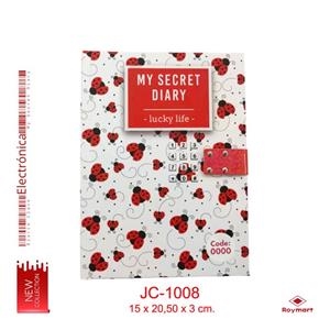 DIARI AMB CODI SECRET WAKALA MARIETES | 8431234188080 | DI11008 | Llibreria La Gralla | Librería online de Granollers