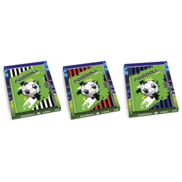 DIARI AMB CANDAU WAKALA FUTBOL 3 MODELS | 8002787086439 | DI61903 | Llibreria La Gralla | Llibreria online de Granollers