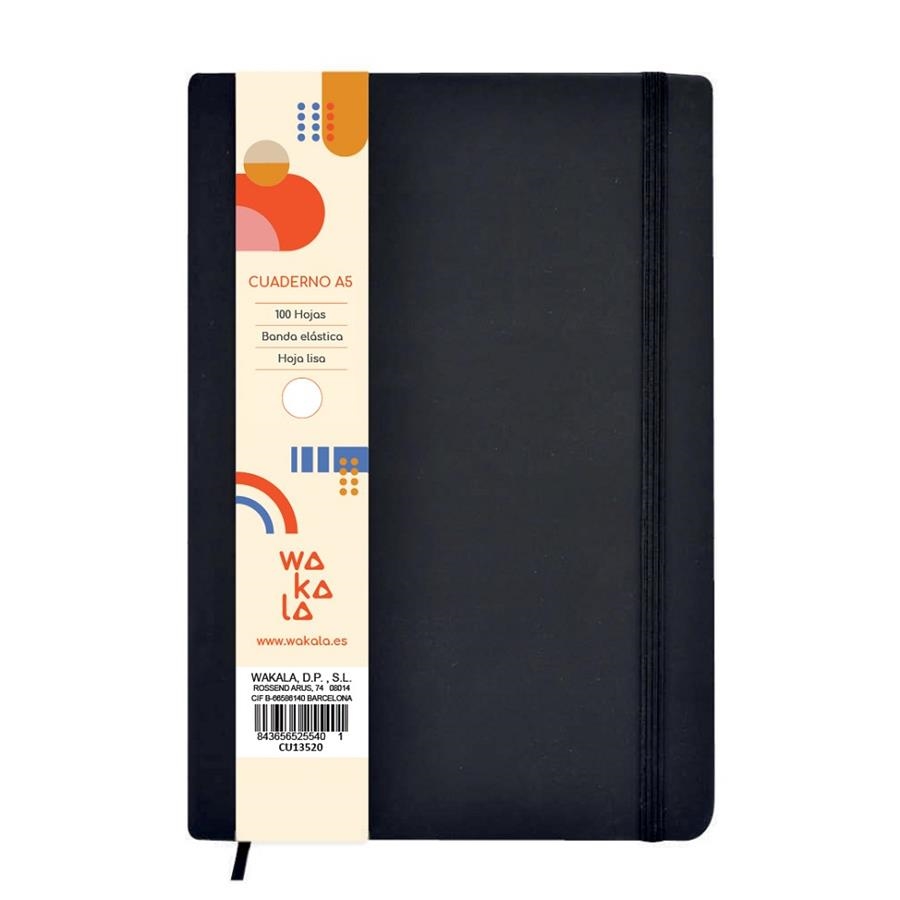 LLIBRETA NOGUERA  A5 LLISA | 8436565255425 | CU13520 | Llibreria La Gralla | Llibreria online de Granollers